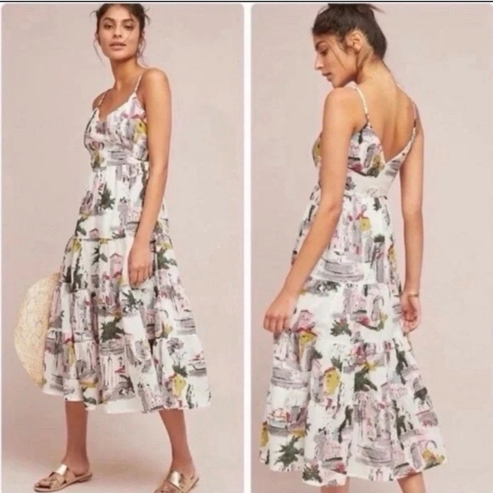 Floral Print Midi Dress